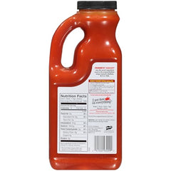 Frank's RedHot label close-up highlighting aged cayenne peppers
