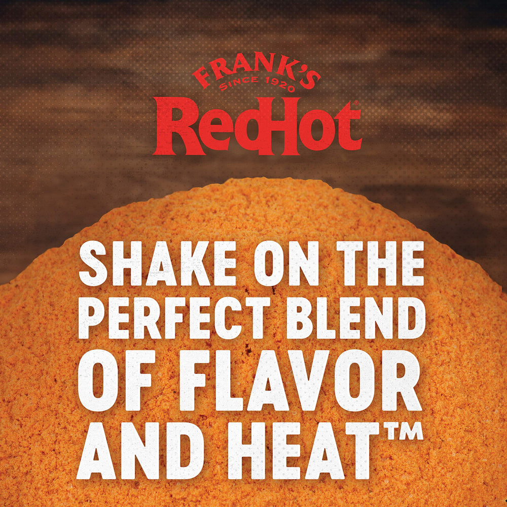 Franks RedHot Original Seasoning dry-rub wings ready for crisp results.
