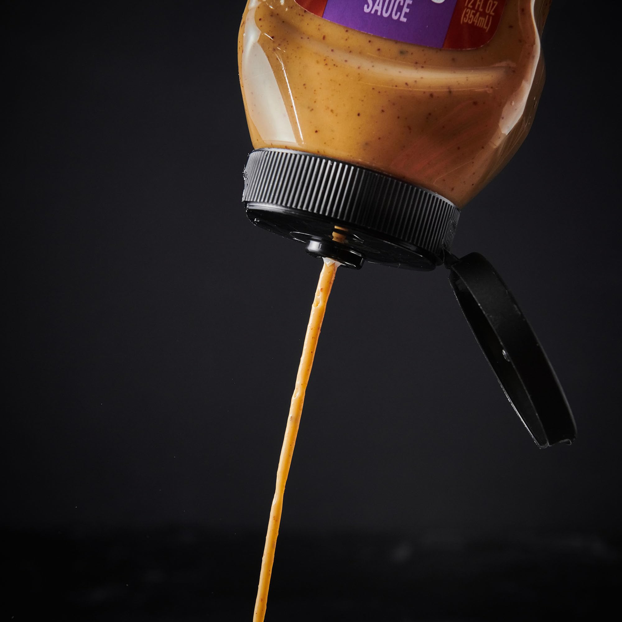 Dip'N Roasted Garlic Sauce adds sizzling garlic heat to snacks.