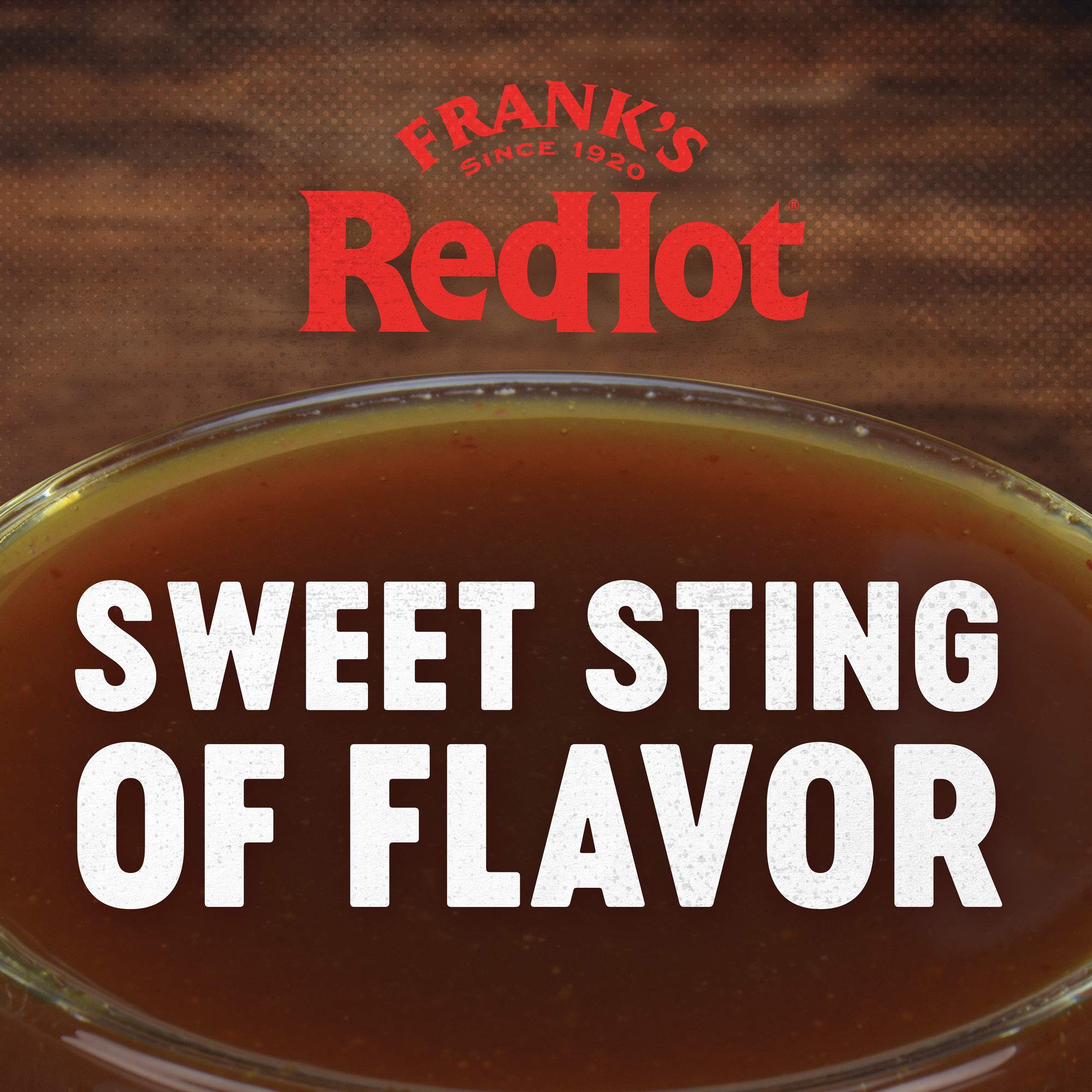 Oven-baked pretzels with Frank's Honey Garlic sauce create a sweet-spicy crust.