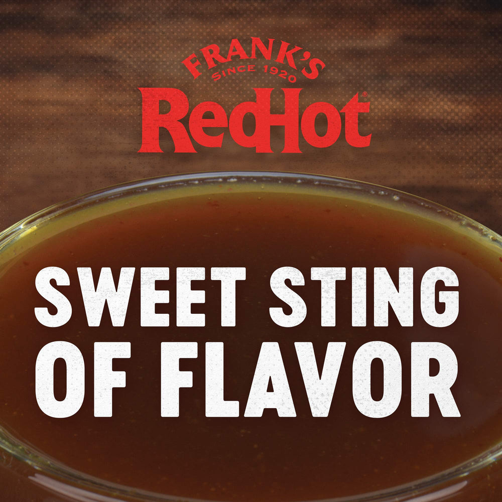 Oven-baked pretzels with Frank's Honey Garlic sauce create a sweet-spicy crust.