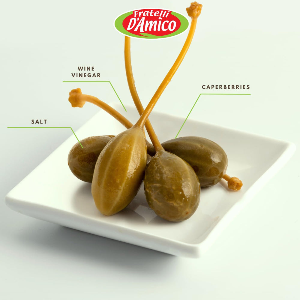 Fratelli D'Amico caperberries kitchen idea for quick flavor boost.