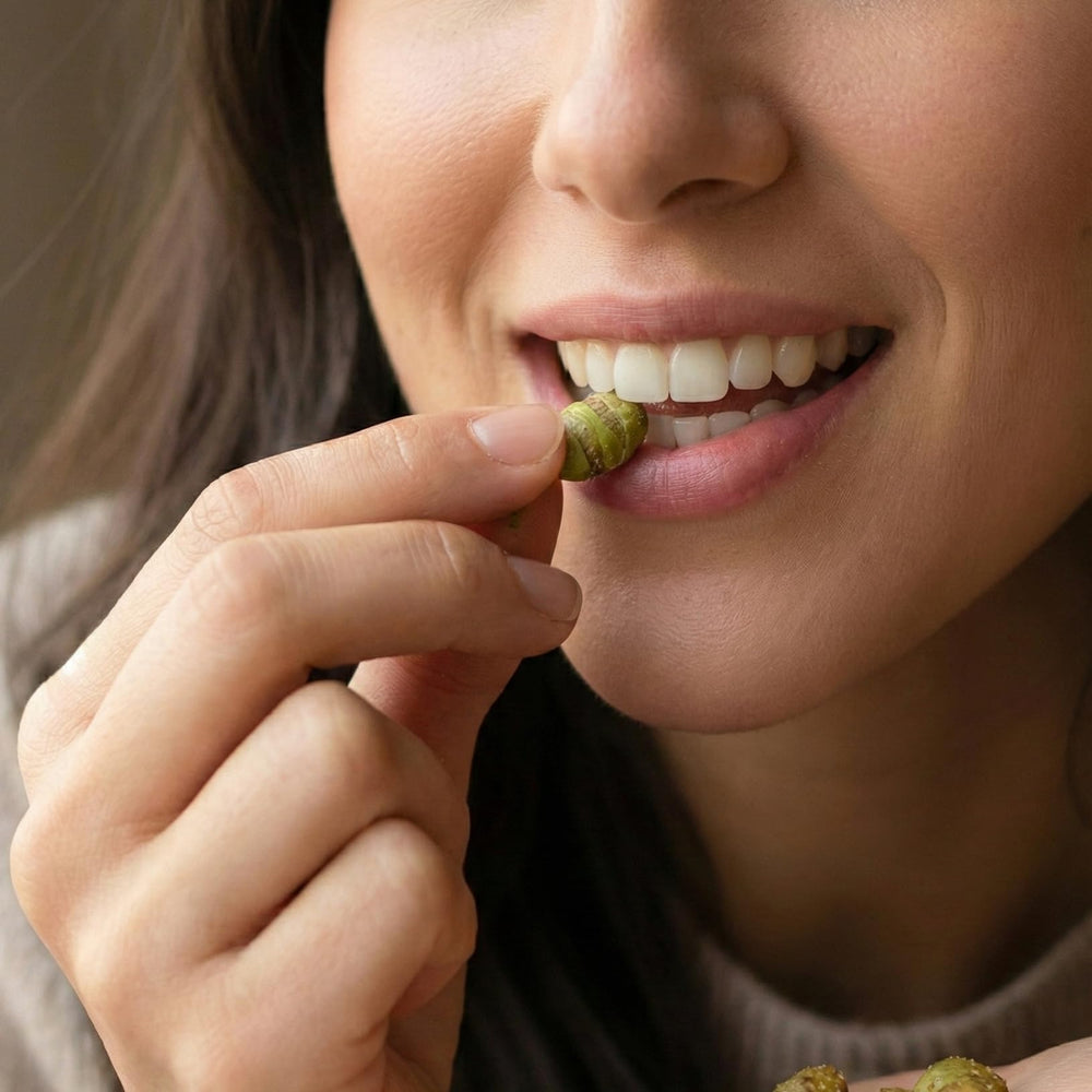Fred's Farm Snacks keto-friendly edamame—low net carbs and protein boost