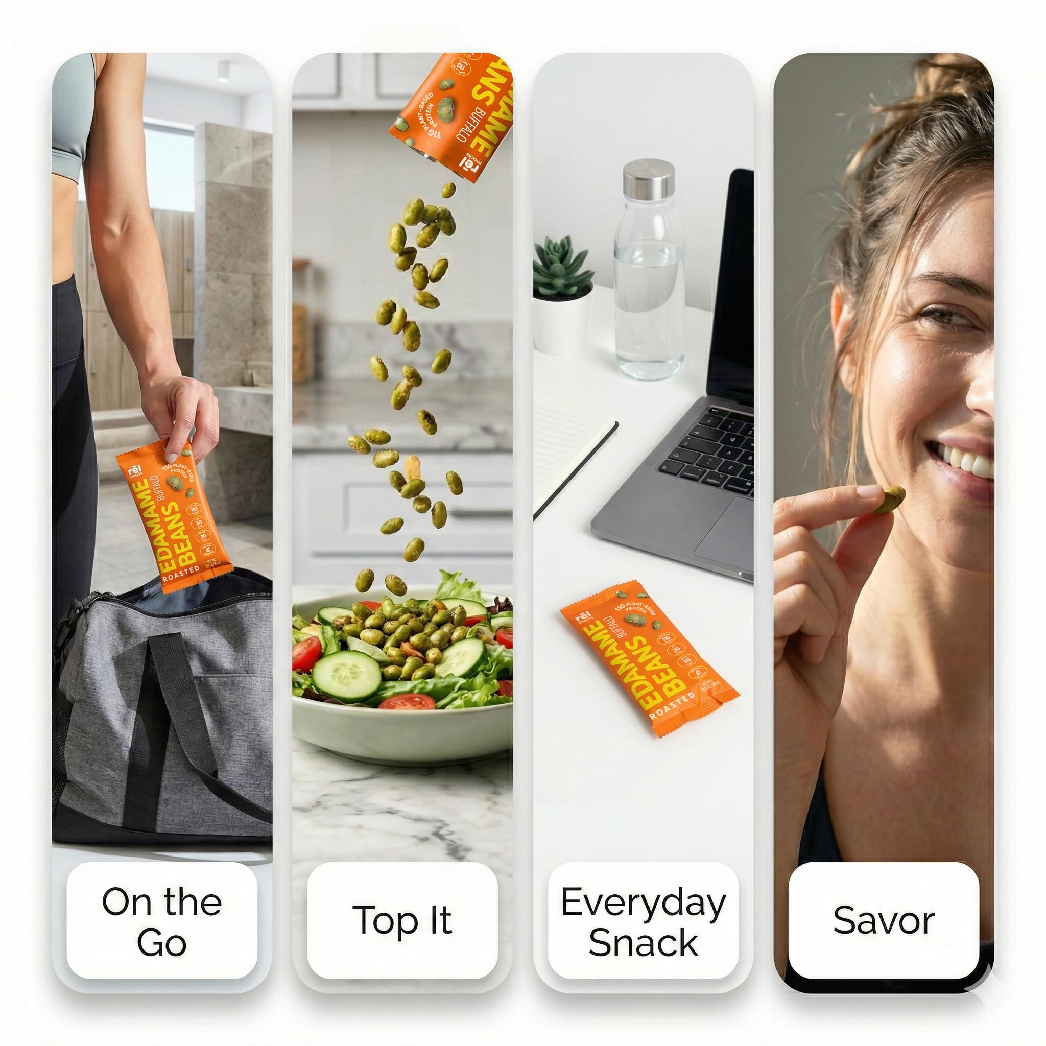 On-the-go pack from Fred's Farm Snacks, ideal for gym or office breaks.