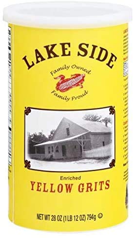 Free 2b Lakeside Yellow Grits 28oz package, ideal base for creamy polenta and hearty bowls