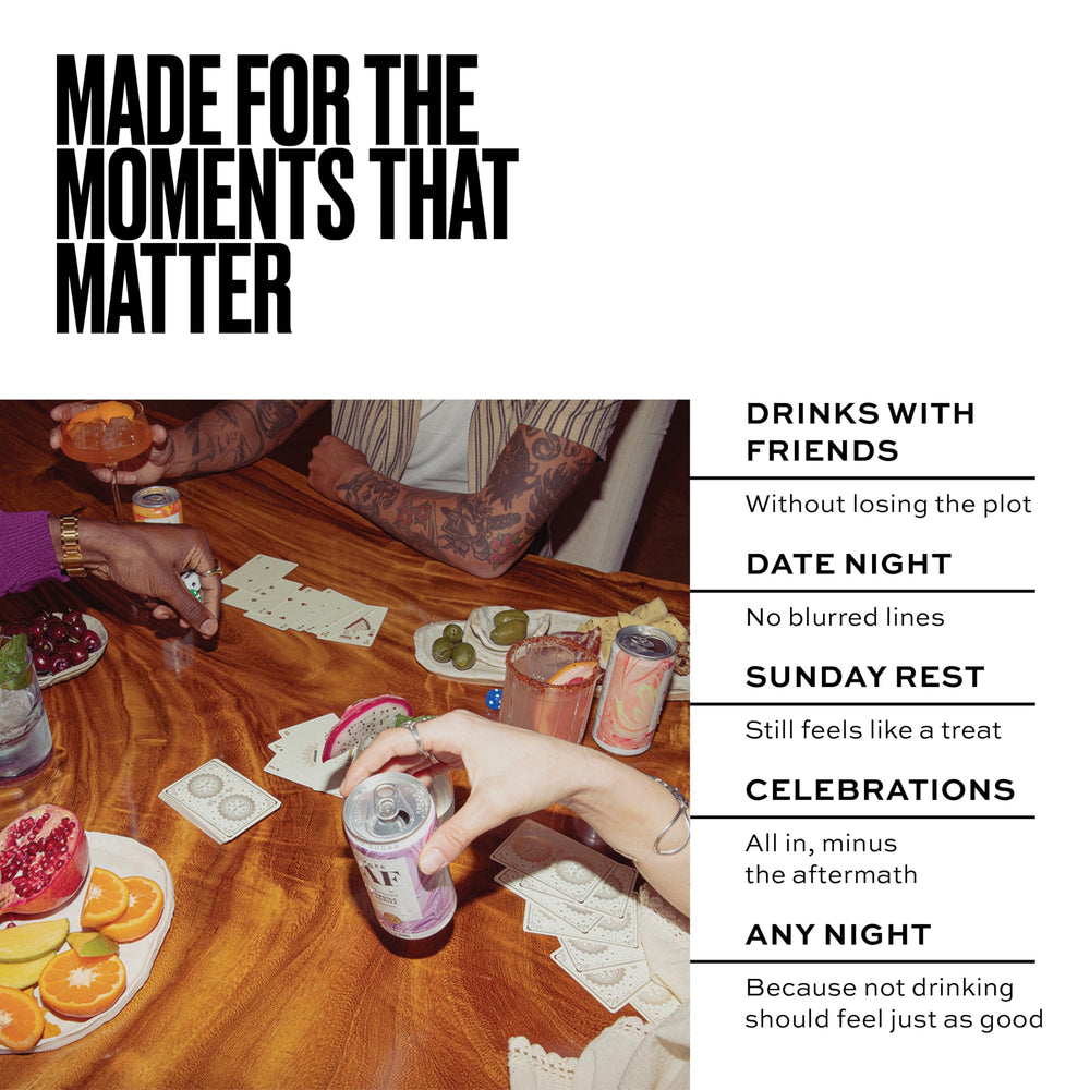 Free AF AF Drinks Cucumber Gin & Tonic-inspired can botanical lift
