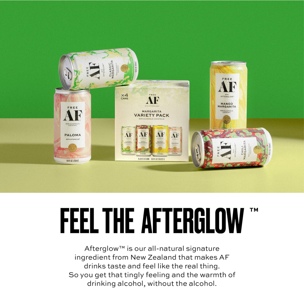 Free AF Vodka Spritz can — sparkling, low-calorie mocktail.