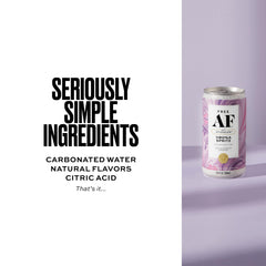 Free AF non-alcoholic vodka spritz 4-pack packaging highlights ready-to-drink option