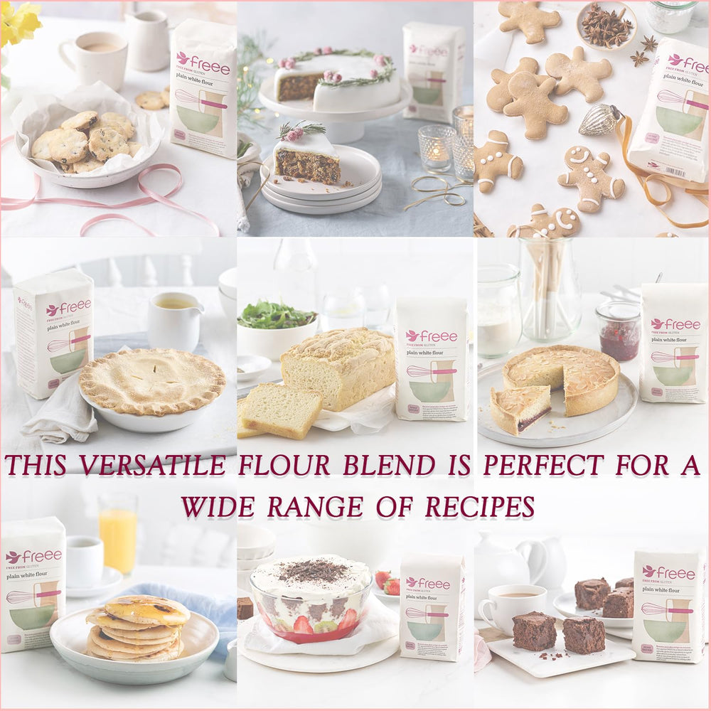 Freee kitchen pantry flour pack keeps your gluten-free baking ready.