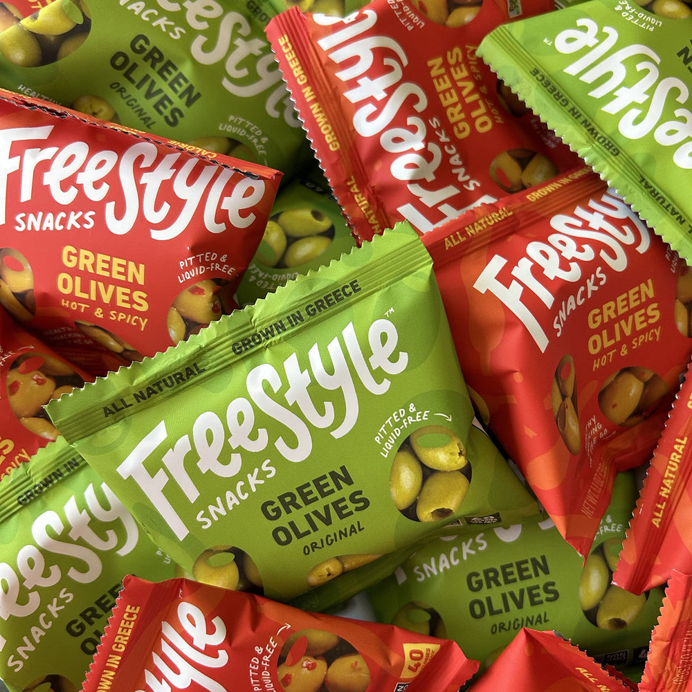 Freestyle Snacks 6-pack display ideal for home and office