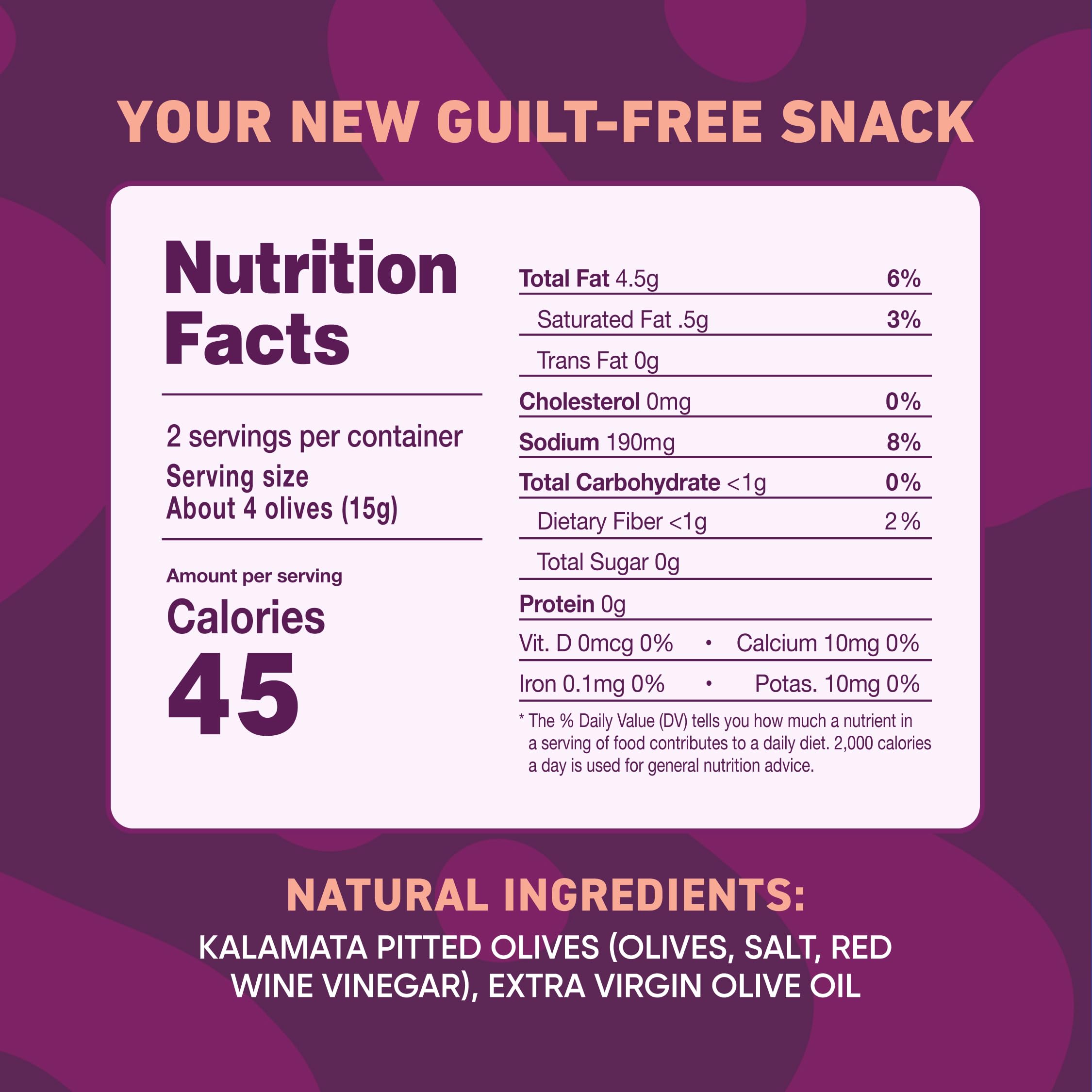 Freestyle Snacks olives in a pouch ready-to-eat and mess-free