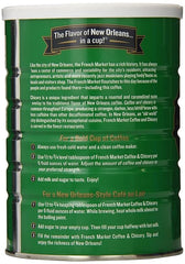 French Market decaf chicory brew glass captures rich aroma and smooth, caffeine-free enjoyment