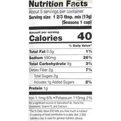 French's Chili-O Onion seasoning mix pack containing ten jars for easy stocking