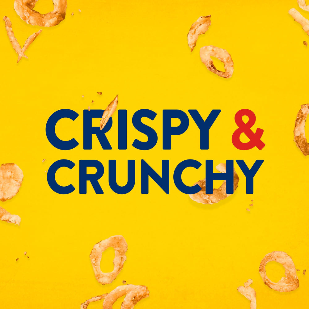 French's Original Crispy Fried Onions resealable bag preserves crispy flavor