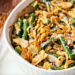 French's Original Crispy Fried Onions on mashed potatoes add crunch