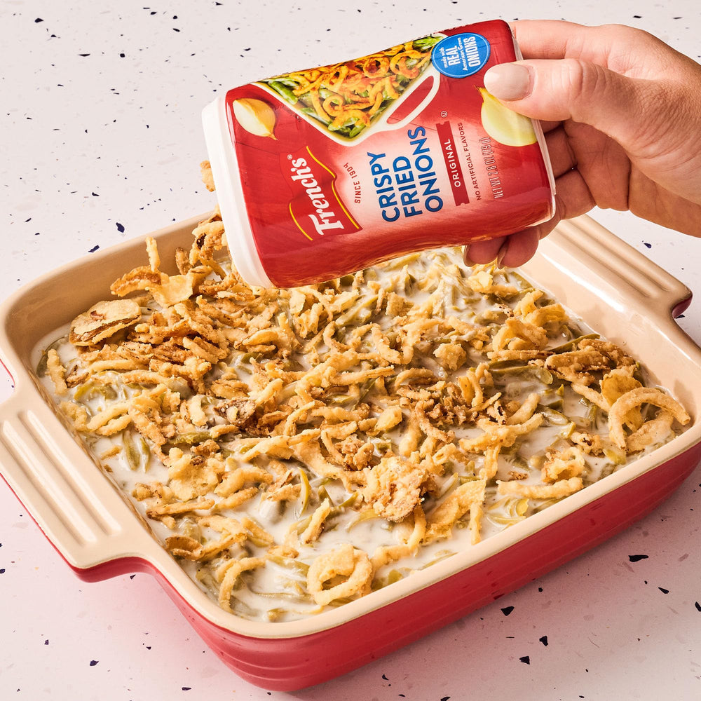 French's Original Crispy Fried Onions on salads for extra crunch