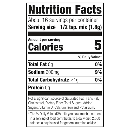 Close-up of the French's Ranch Seasoning label emphasizes herbs and spices.