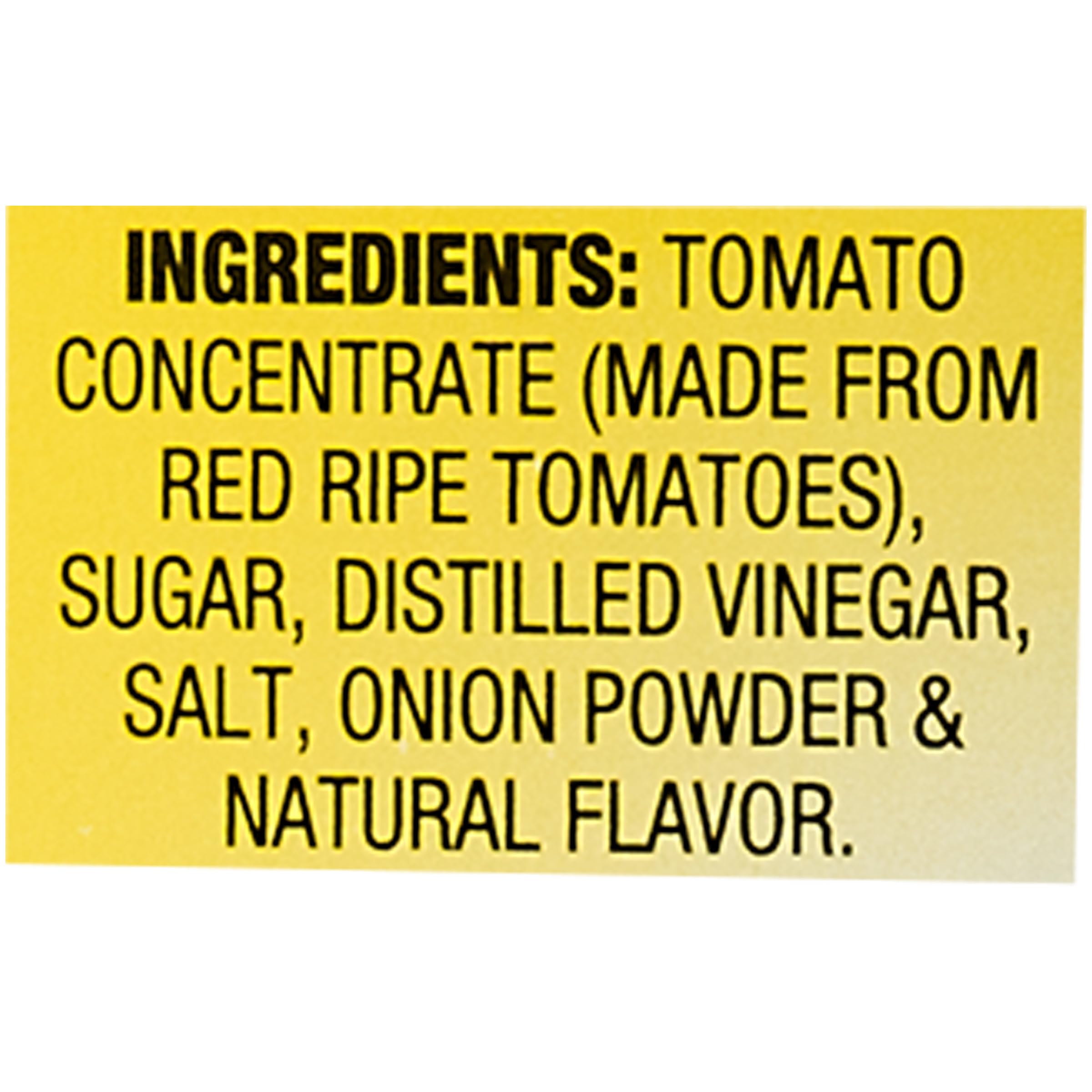 French's Tomato Ketchup with crispy fries for dipping