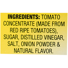 French's Tomato Ketchup with crispy fries for dipping