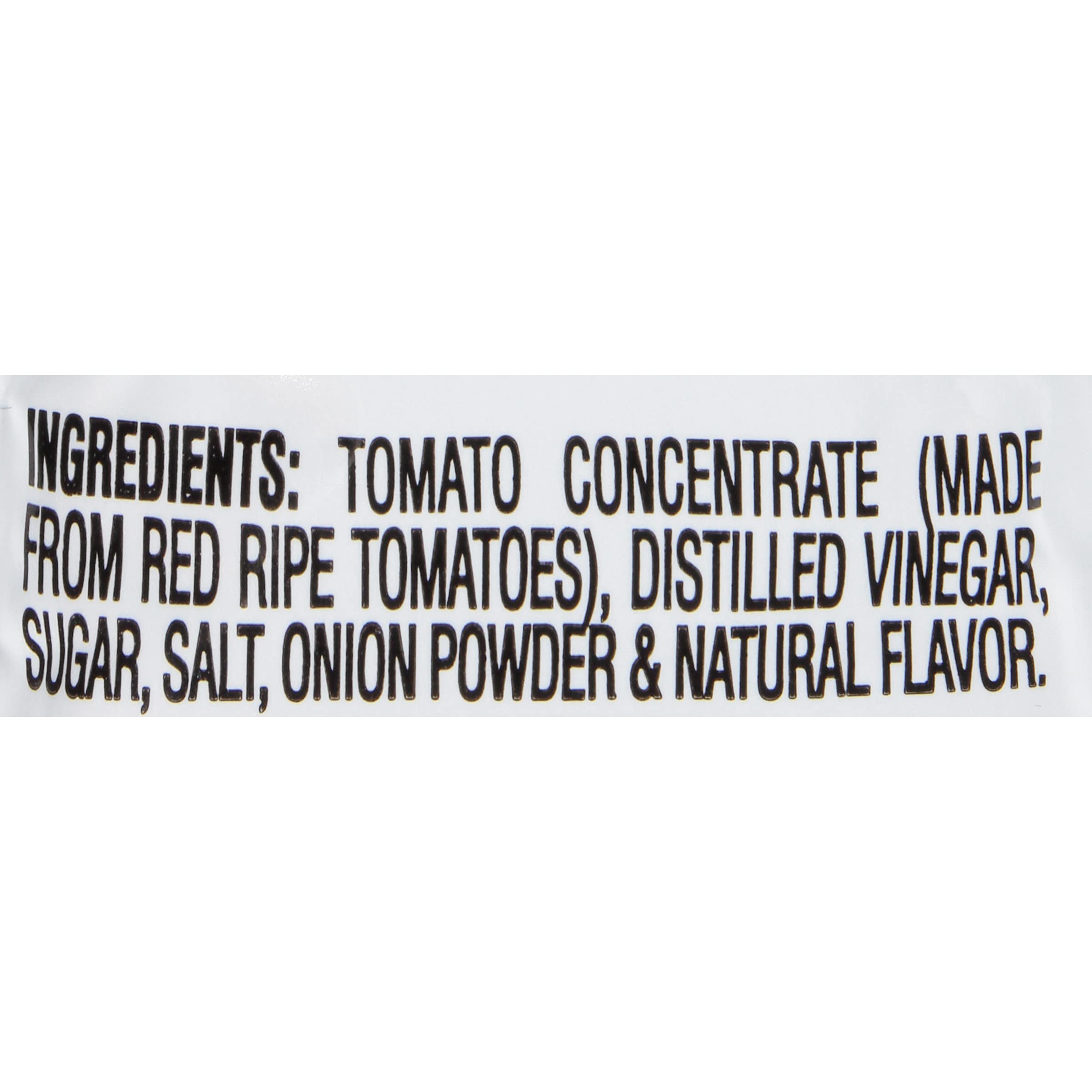Delivery-pack of French's ketchup packets for takeout orders.