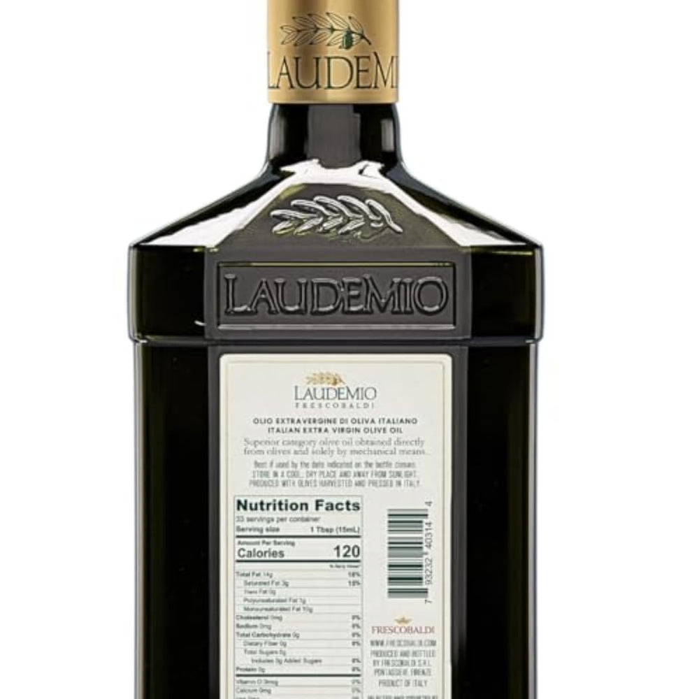 Frescobaldi Laudemio two bottles pack, ideal gift for olive oil lovers.