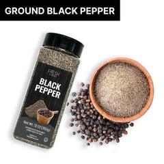 Fresh Finest Black Pepper sealed container keeps flavor vibrant and fresh