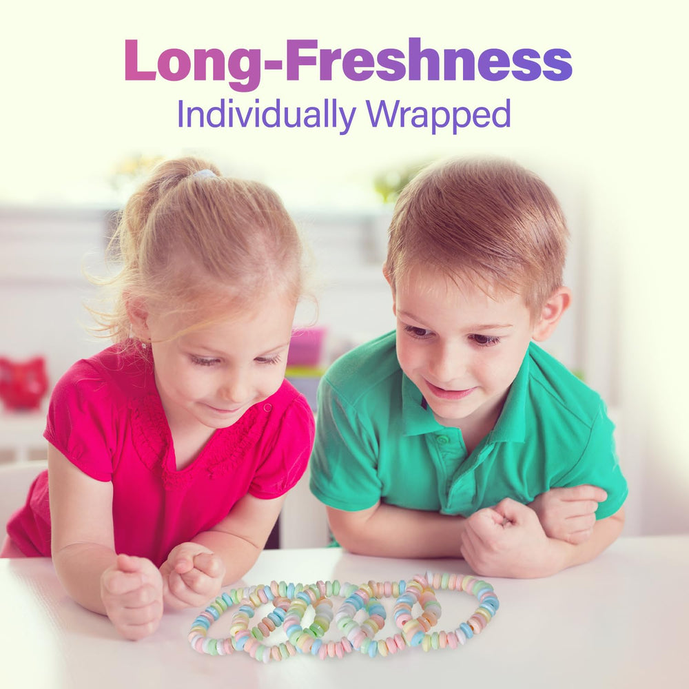 Fresh Finest candy bracelets serve as charming goody bag fillers at celebrations