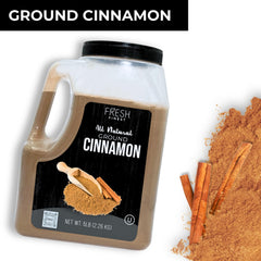 Fresh Finest cinnamon powder in a bowl ready to sprinkle into recipes.