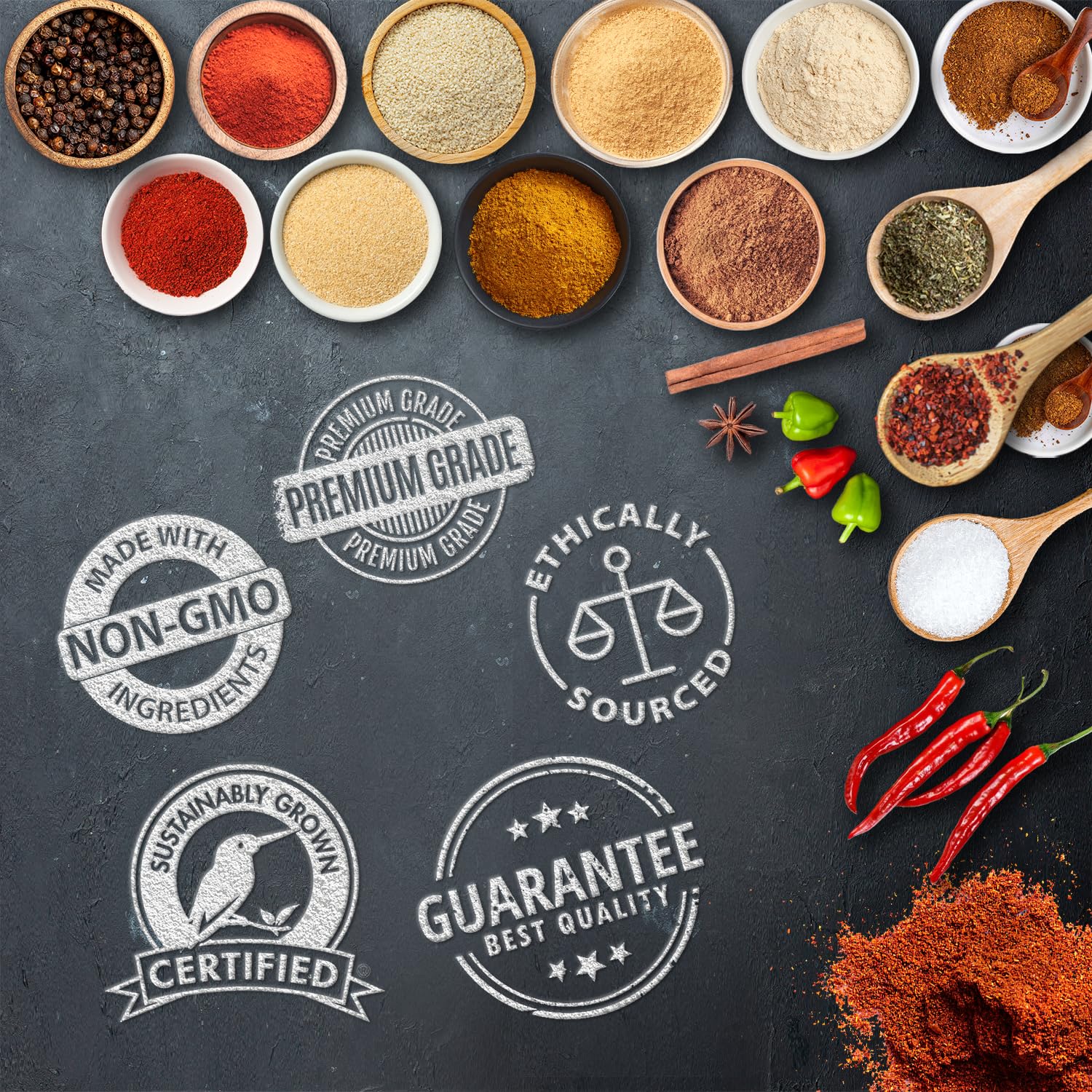 Fresh Finest cinnamon powder bulk pack keeps desserts and drinks consistently spiced.