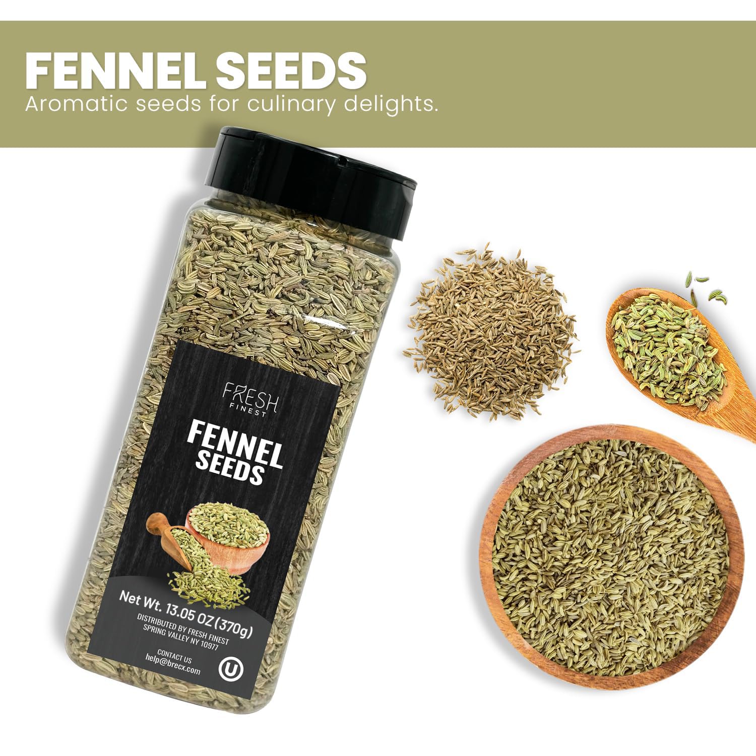 Fresh Finest fennel seeds savory-dish-usage pairs with fish and vegetables