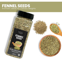 Fresh Finest fennel seeds savory-dish-usage pairs with fish and vegetables