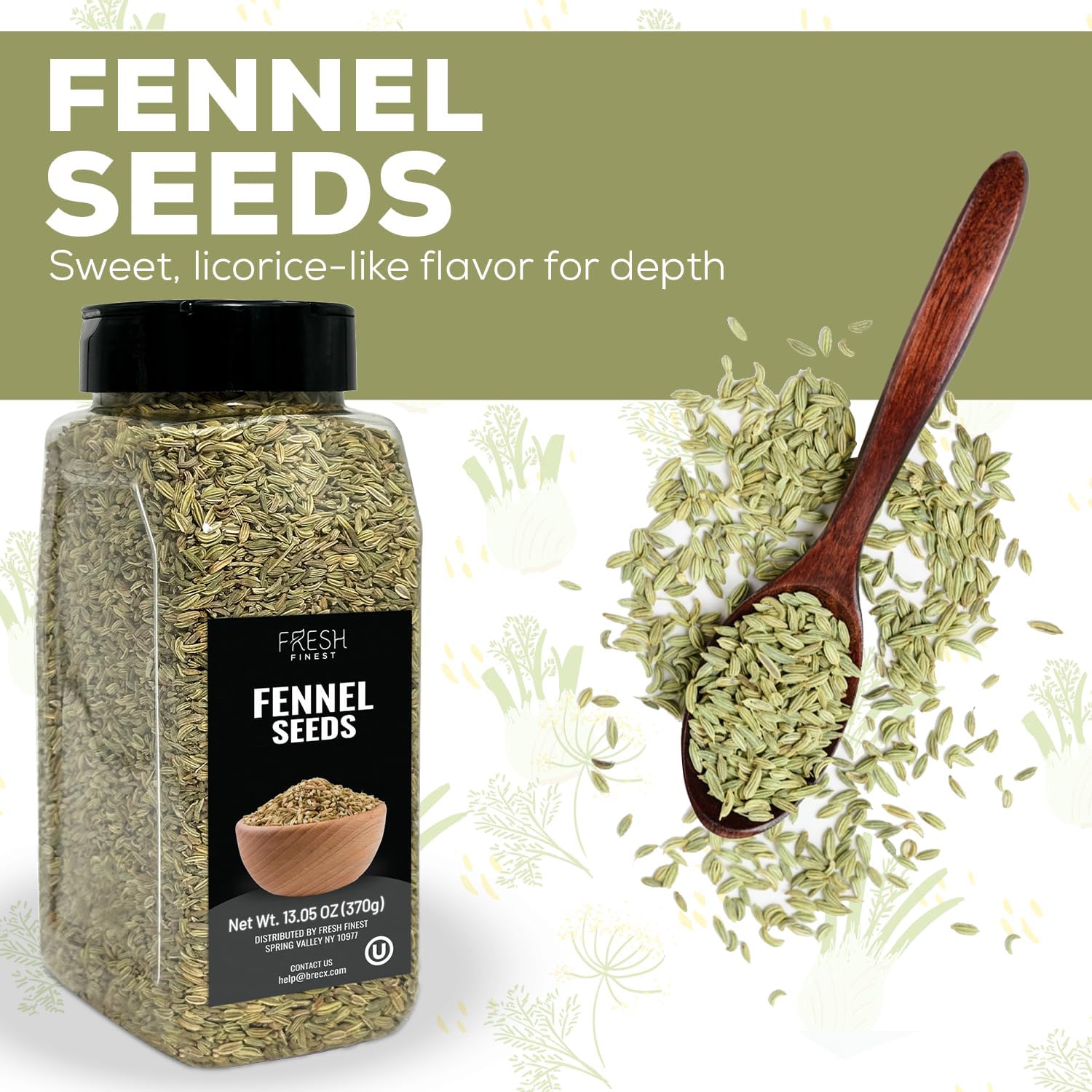 Fresh Finest fennel seeds tea-steeping ideal for after-dinner infusion