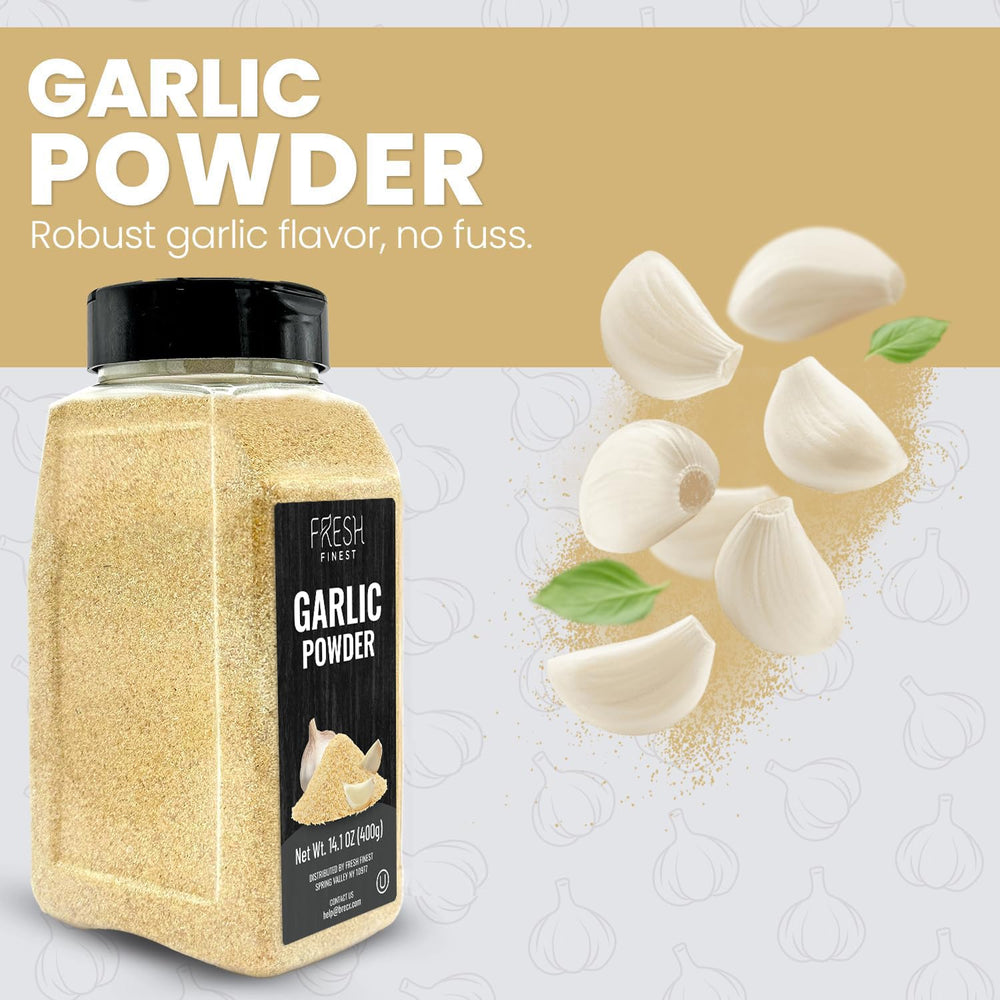 Fresh Finest Garlic Powder used in marinades adds depth to meats and veggies.