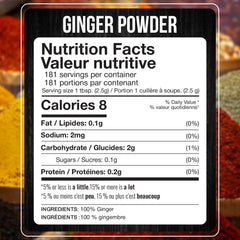 Fresh Finest Ginger Powder dispense-pour showing easy measuring for quick cooking.