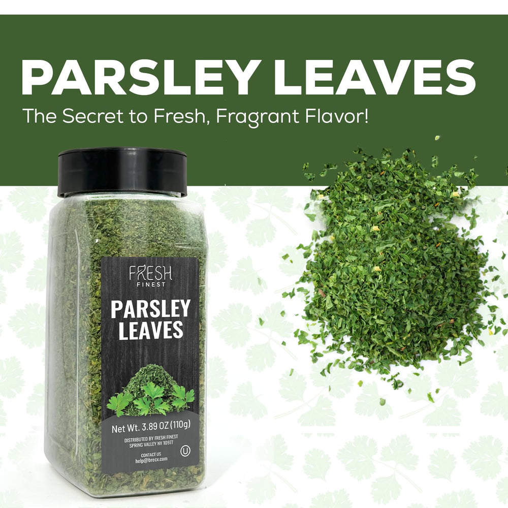 Fresh Finest green garnish adds subtle herb notes to vegetables.