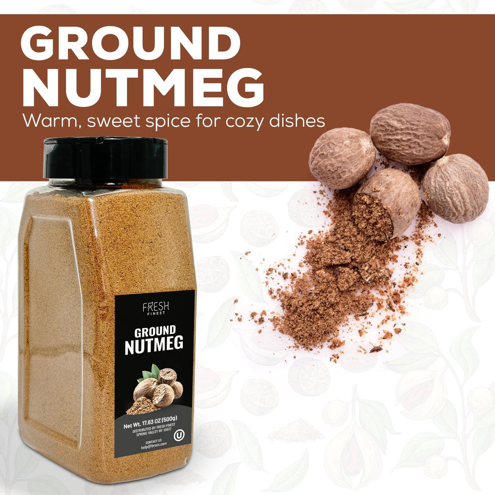 Fresh Finest Nutmeg Powder stirred into sauces for depth and aroma.