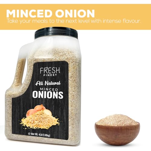 Fresh Finest minced onion in a soup pot for versatile cooking.