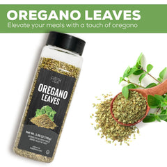 Fresh Finest oregano kitchen scene: versatile herb for sauces and pizzas.