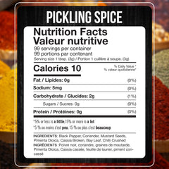 Fresh Finest Pickling Spice scoop highlighting measured amounts for easy canning prep.