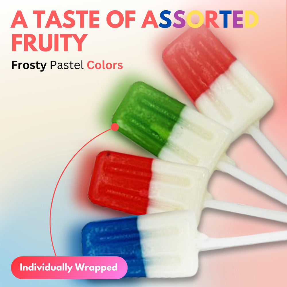 Fresh Finest lollipops on display at event tables