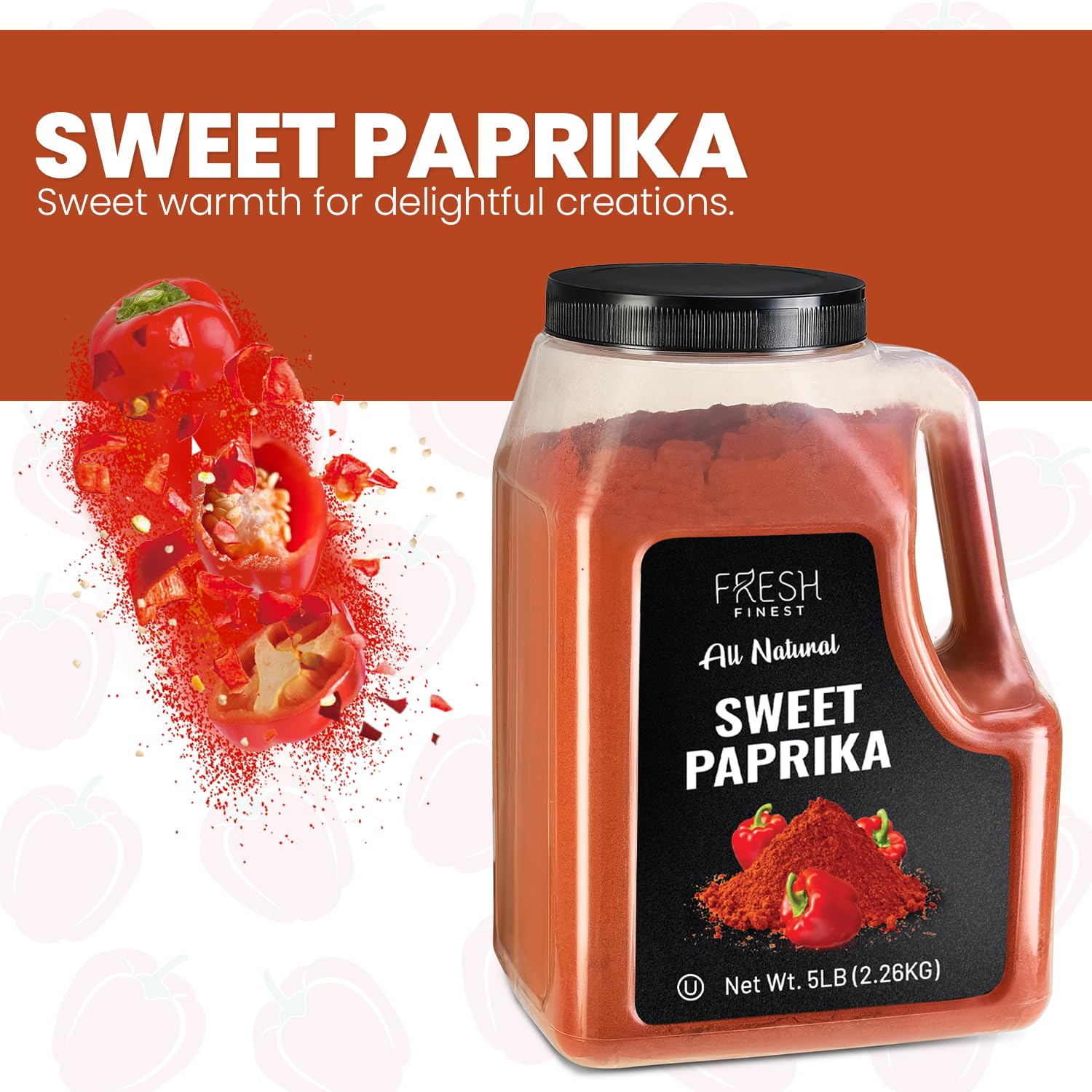 Fresh Finest paprika lifts color in sauces and stews with steady consistency
