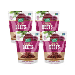 Fresh Gourmet Crispy Balsamic Beets in a resealable bag for on-the-go crunch