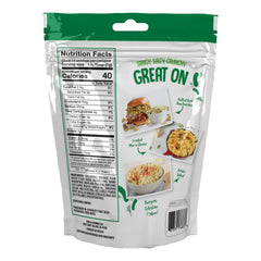 Fresh Gourmet Crispy Dillies topping on a burger for extra crunch