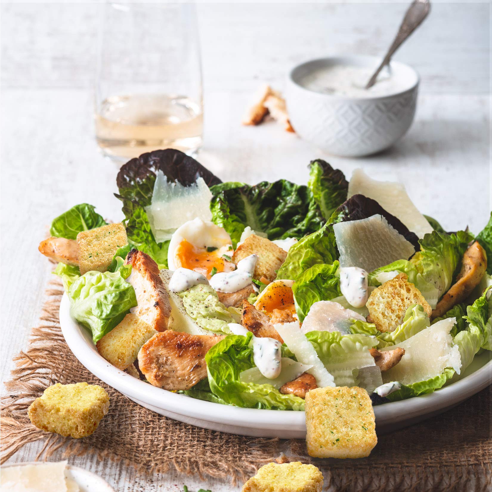 Fresh Gourmet croutons as soup toppers add texture and savoriness