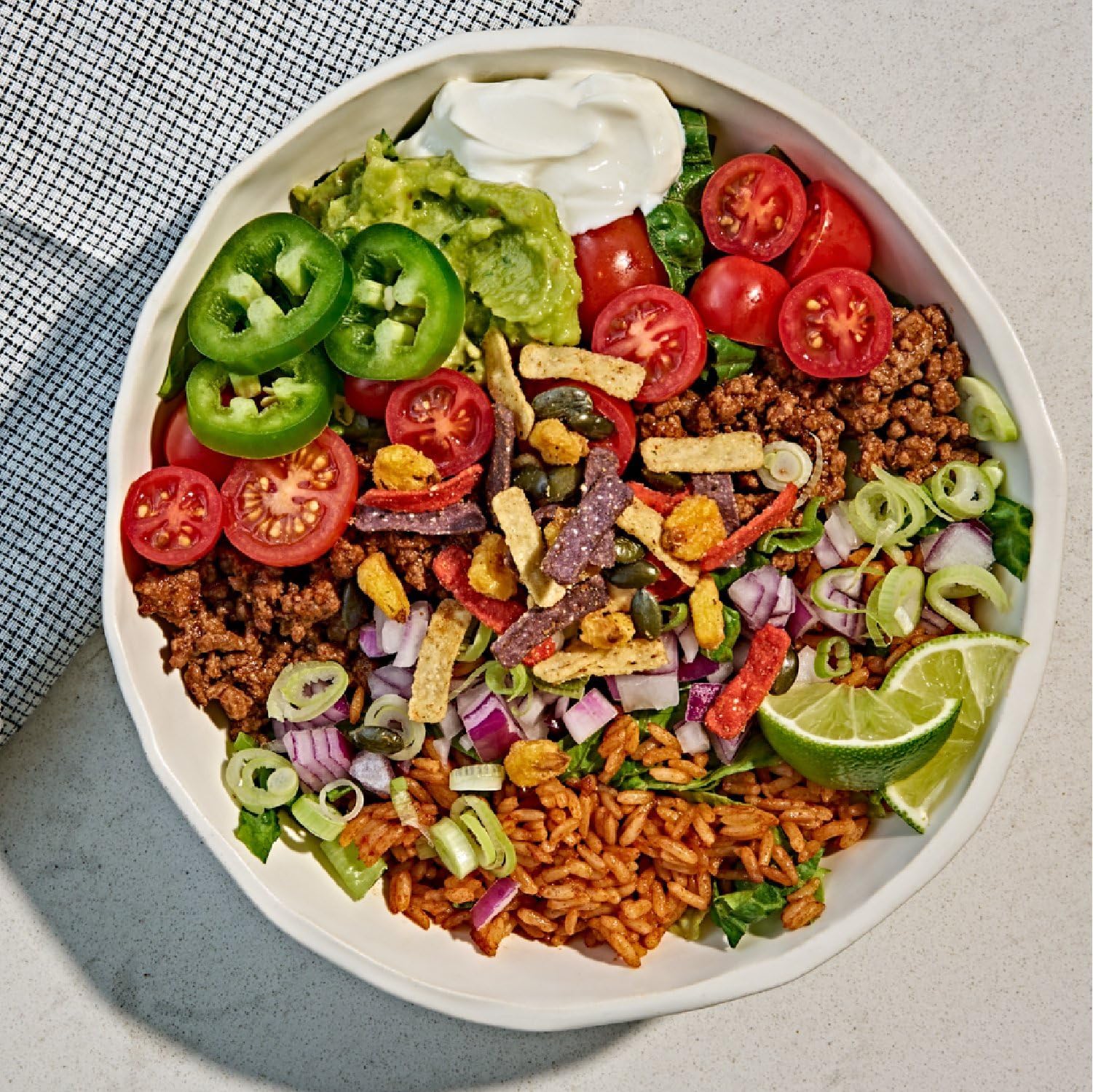 Fresh Gourmet Savory Southwest Crunch salad topping adds southwest zest