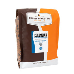 Fresh Roasted Coffee decaf Colombian 5lb bag for premium evening brews.