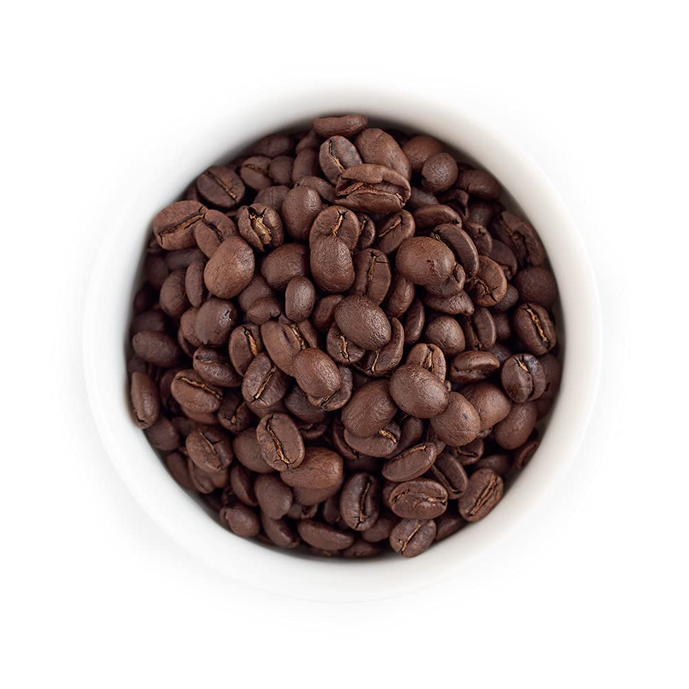 Fresh Roasted Coffee Guatemala bag label highlights USDA Organic and Kosher certification.