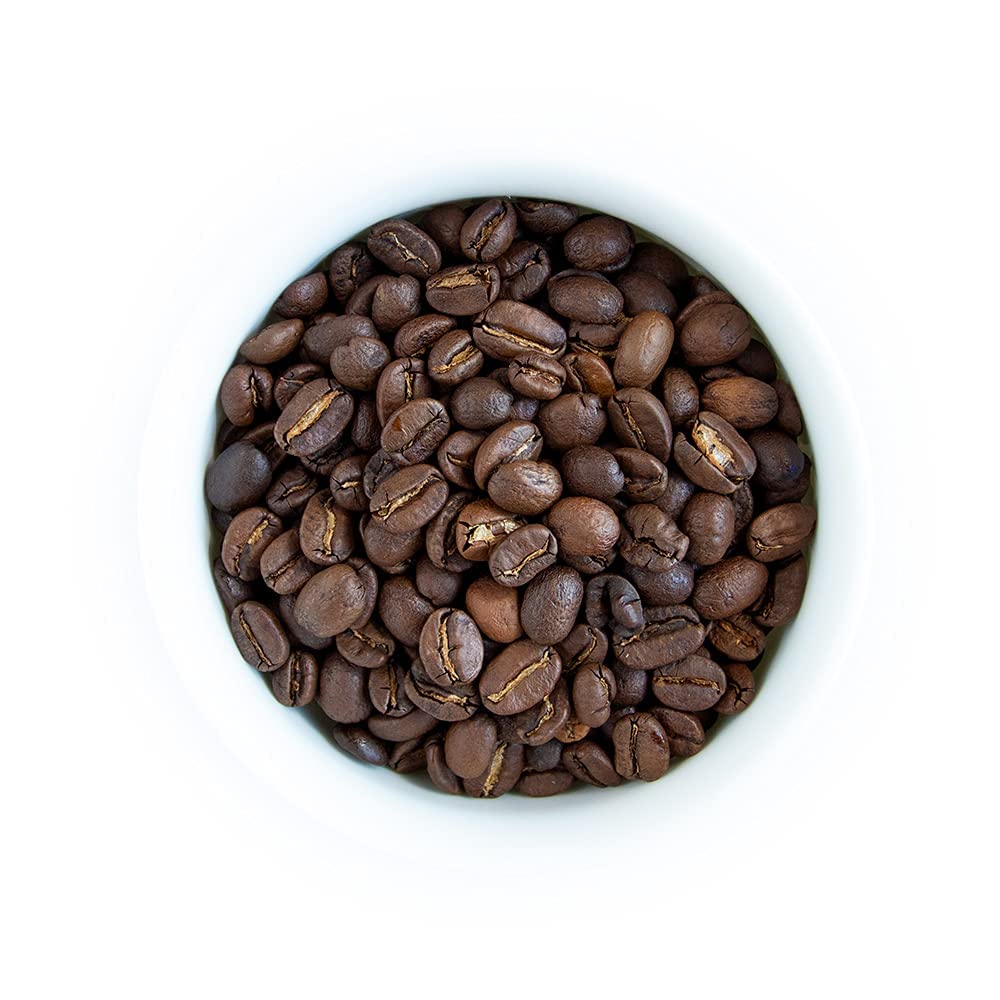 Fresh Roasted Coffee Guatemala Huehuetenango whole beans ready to grind.