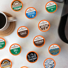 Fresh Roasted Coffee K-Cup compatibility shown with Keurig machines