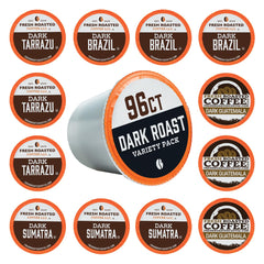Fresh Roasted Coffee K-Cup compatible pods for fast, convenient brewing